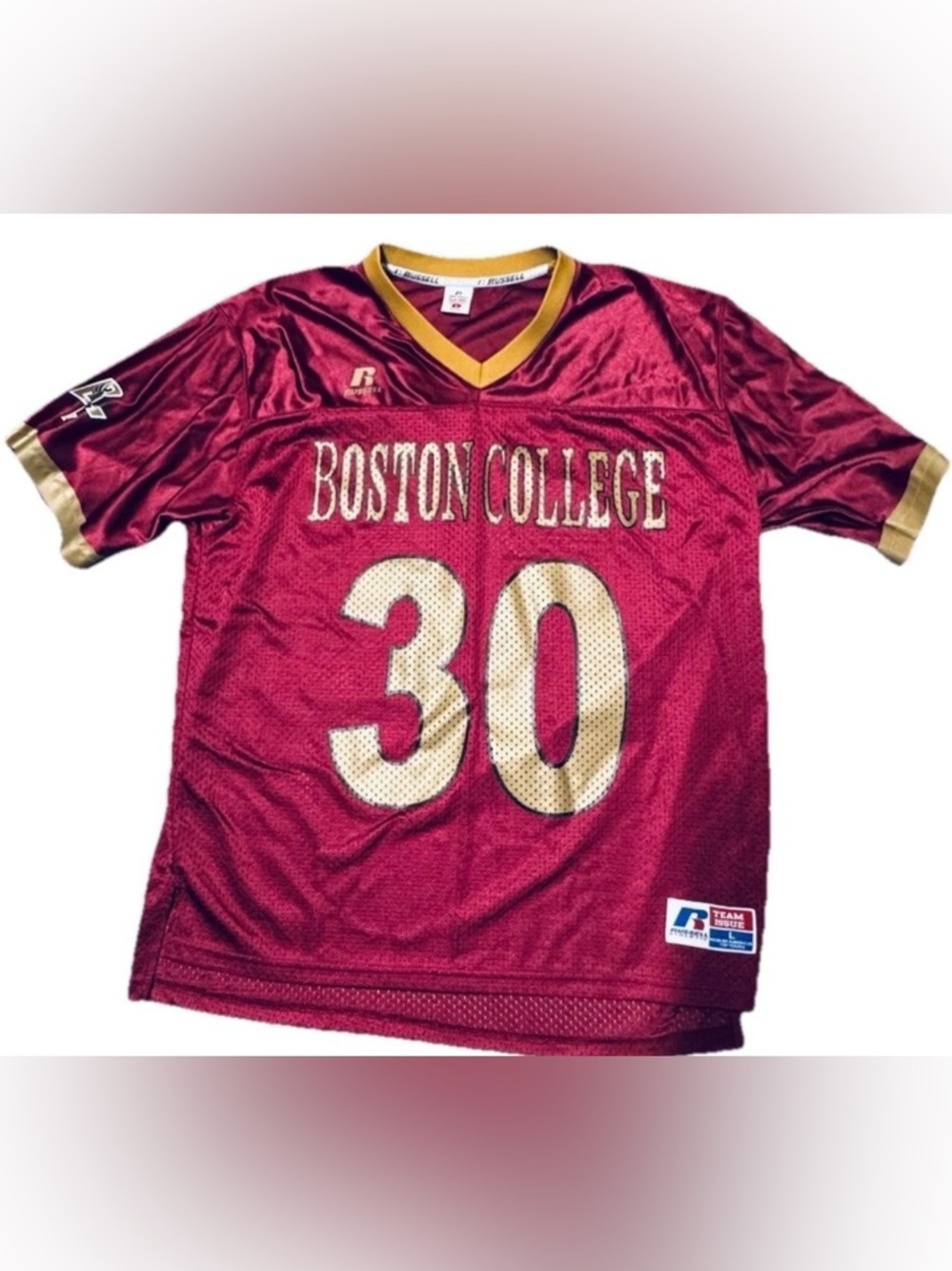 Boston College Russell #30 Football Jersey EXCELLENT Condition Size Large L